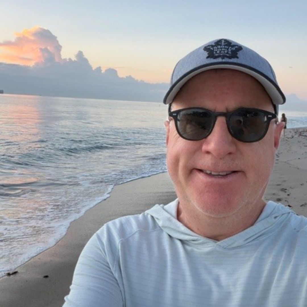 Selfie on the beach