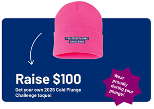 The Cold Plunge Challenge Fundraise Step 2
